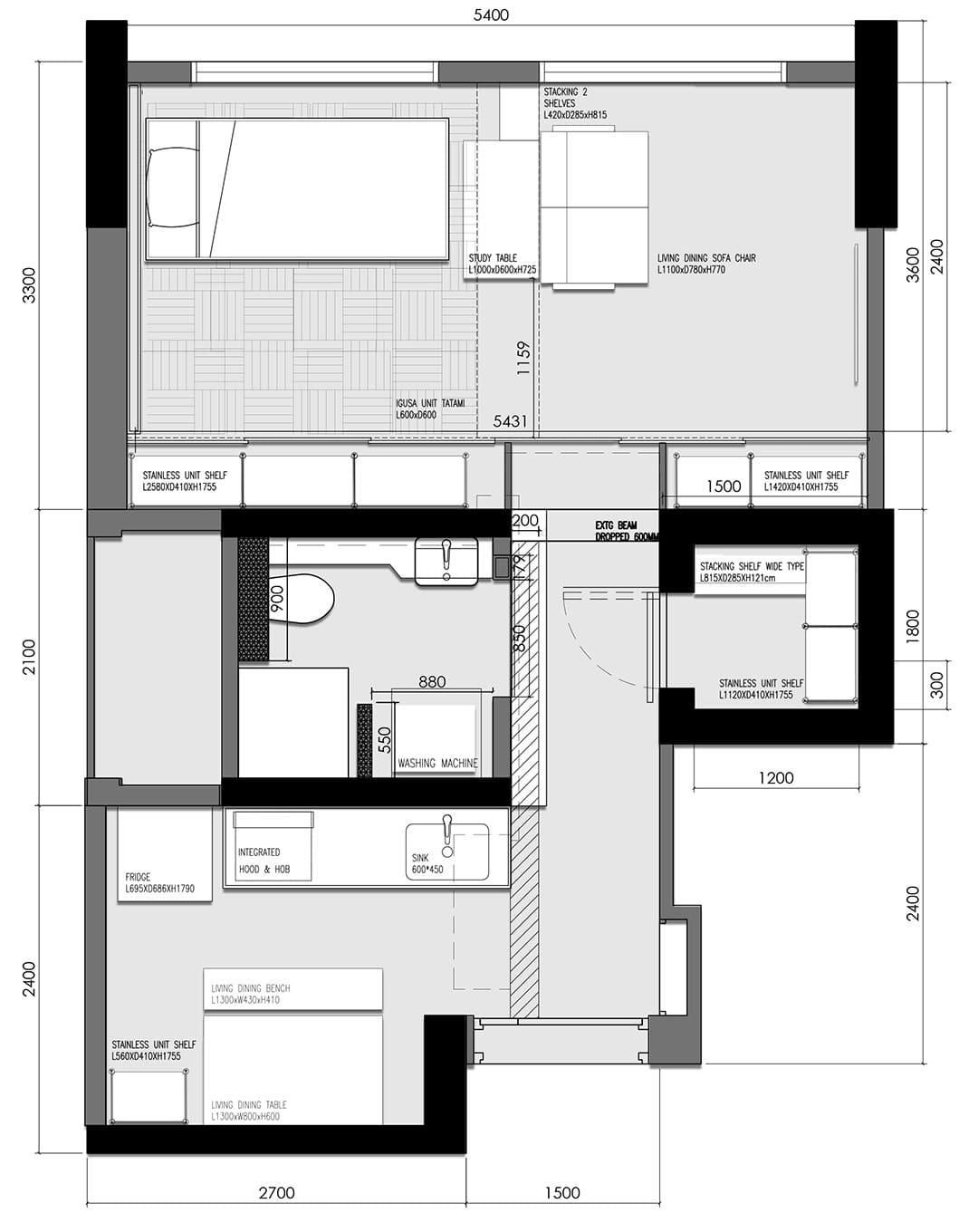 HBD BTO 2-ROOM - After