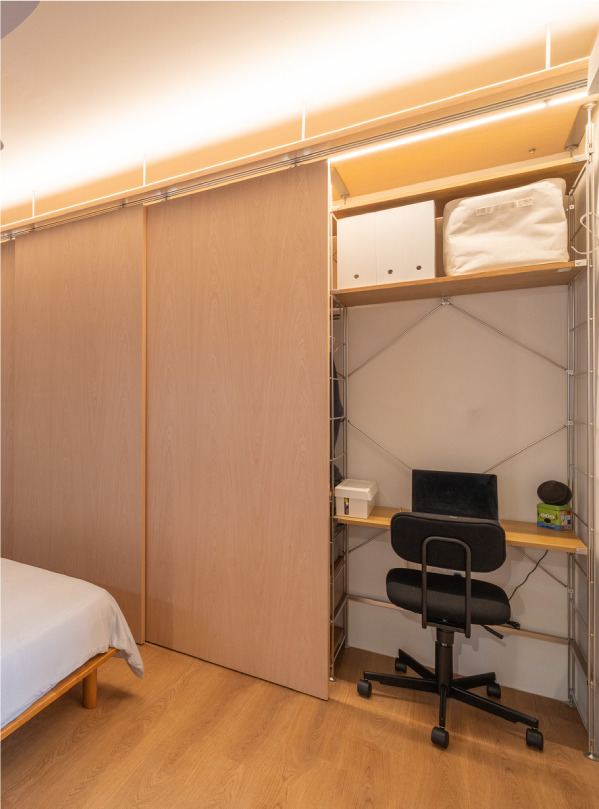 hdb bto 2 room renovation - lighting